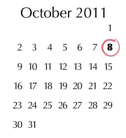 October 8, 2011