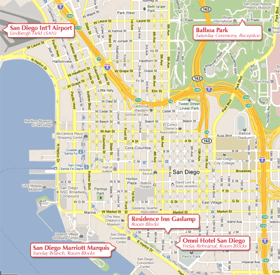 San Diego Map